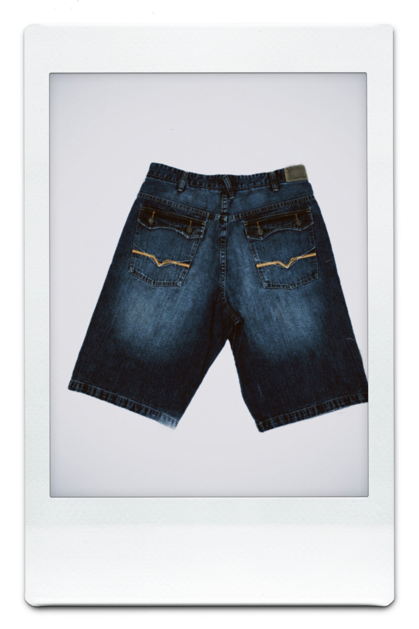 FLY PAPER DARK DENIM SHORTS