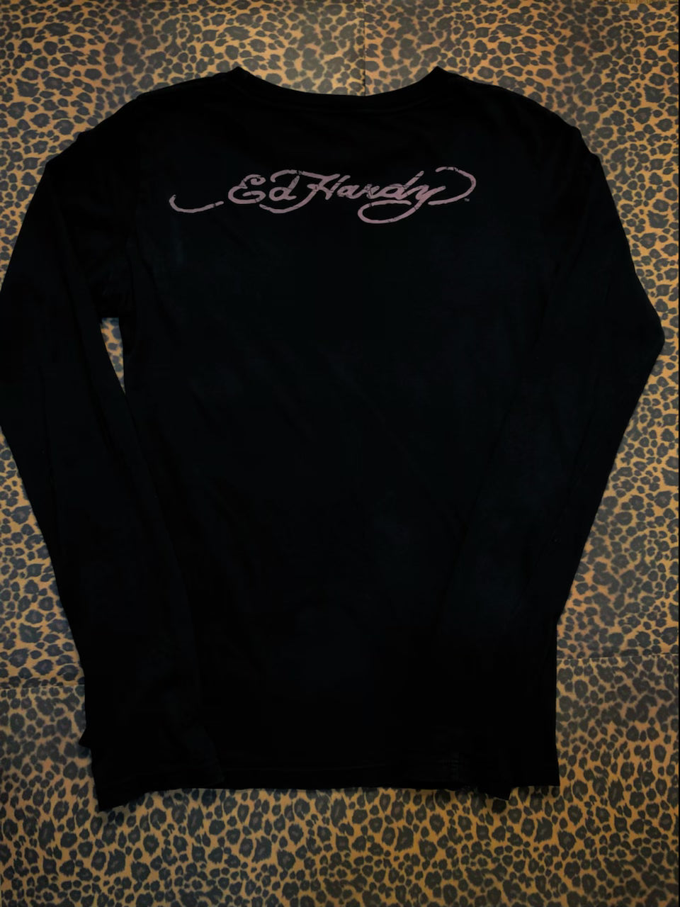 ED HARDY LOVE SKULL BLACK LONG SLEEVE