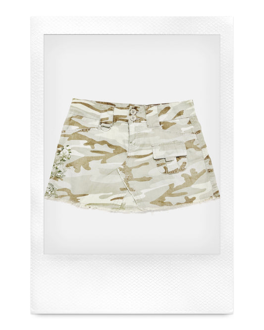 BeBop CAMO MINI SKIRT