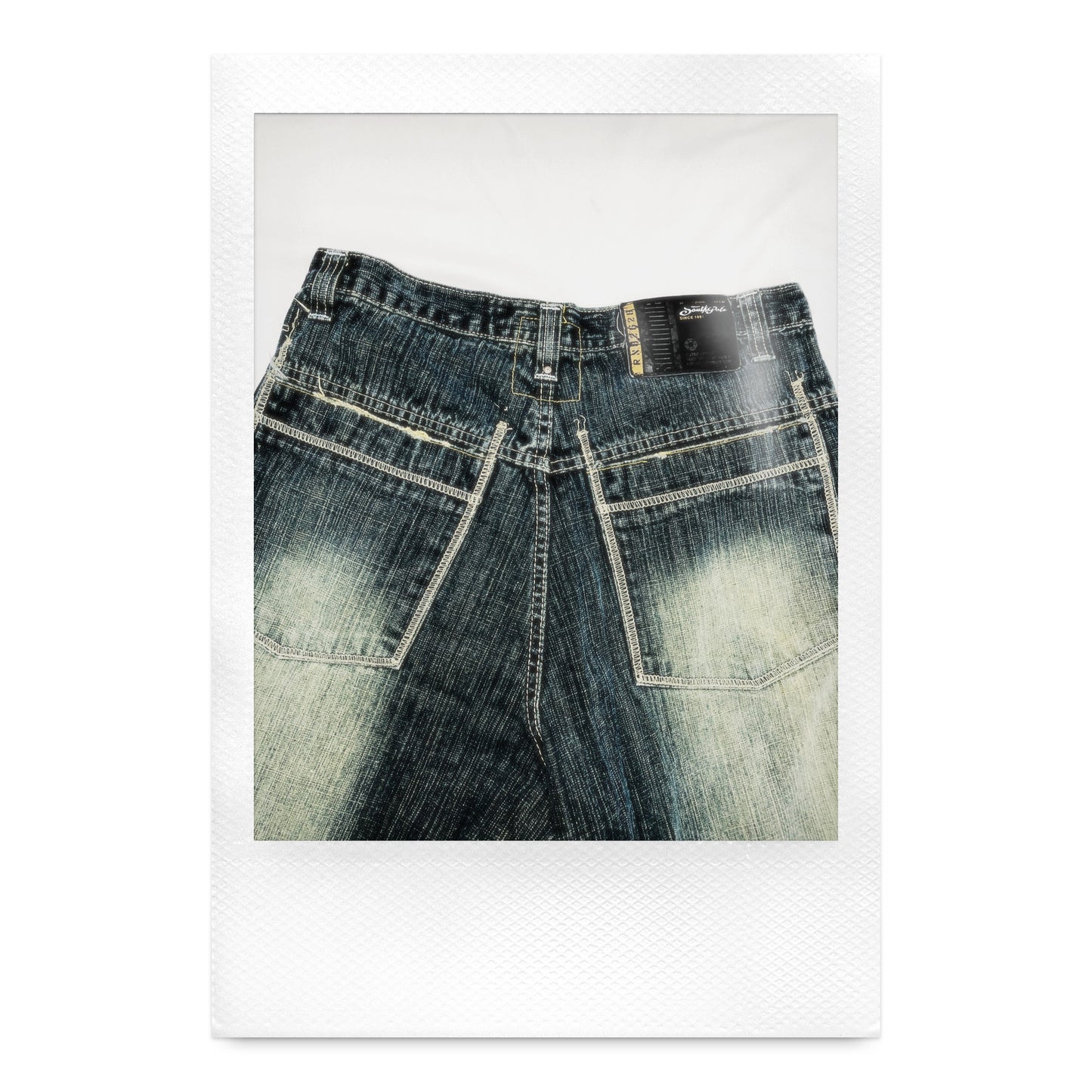 SOUTH POLE STRAIGHT LEG DIRTY WASH DENIMS