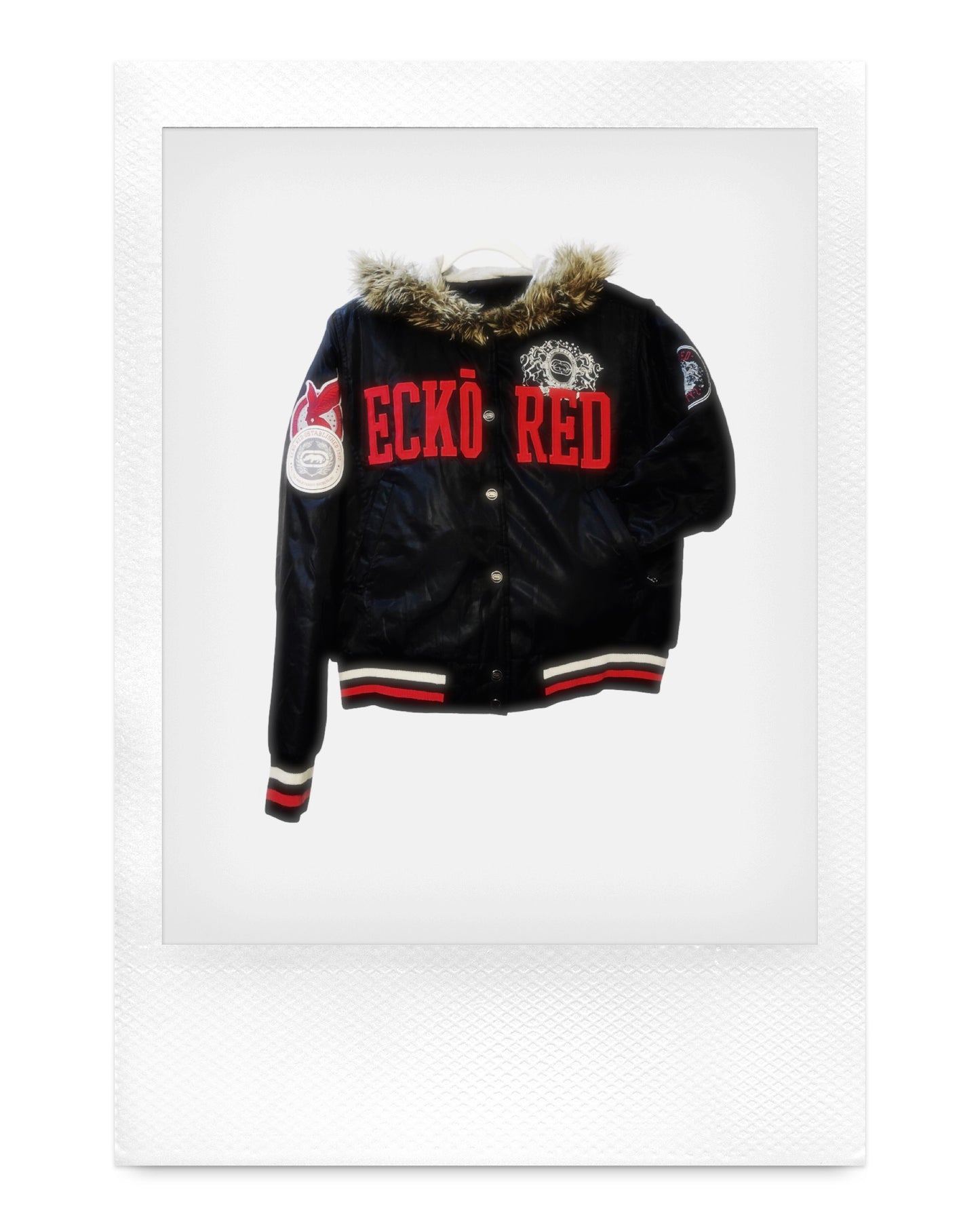 ECKO RED BOMBER JACKET