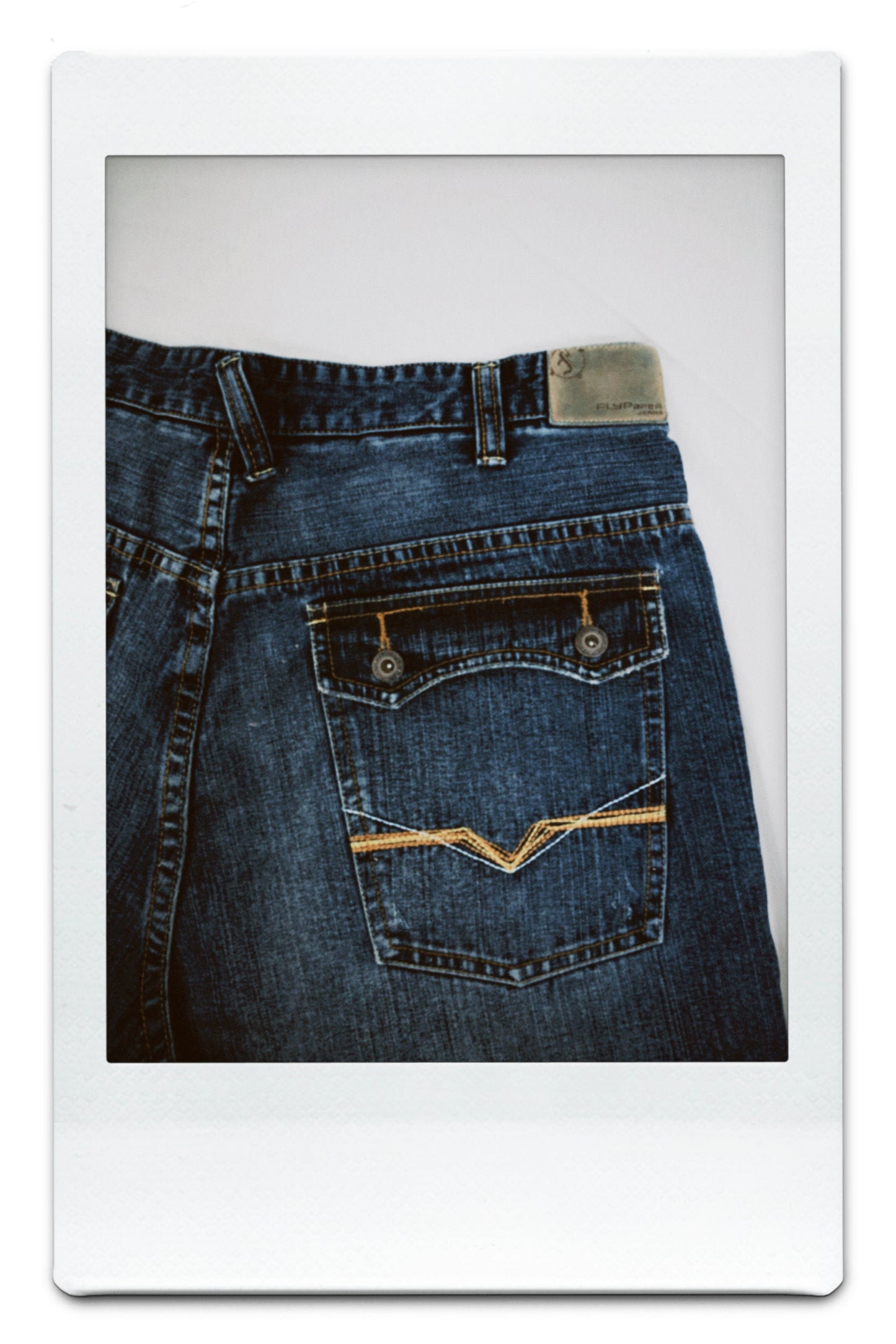 FLY PAPER DARK DENIM SHORTS