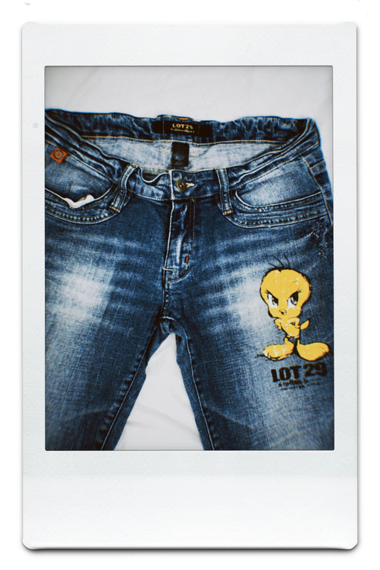 LOT29 TWEETY BIRD FLARED JEANS