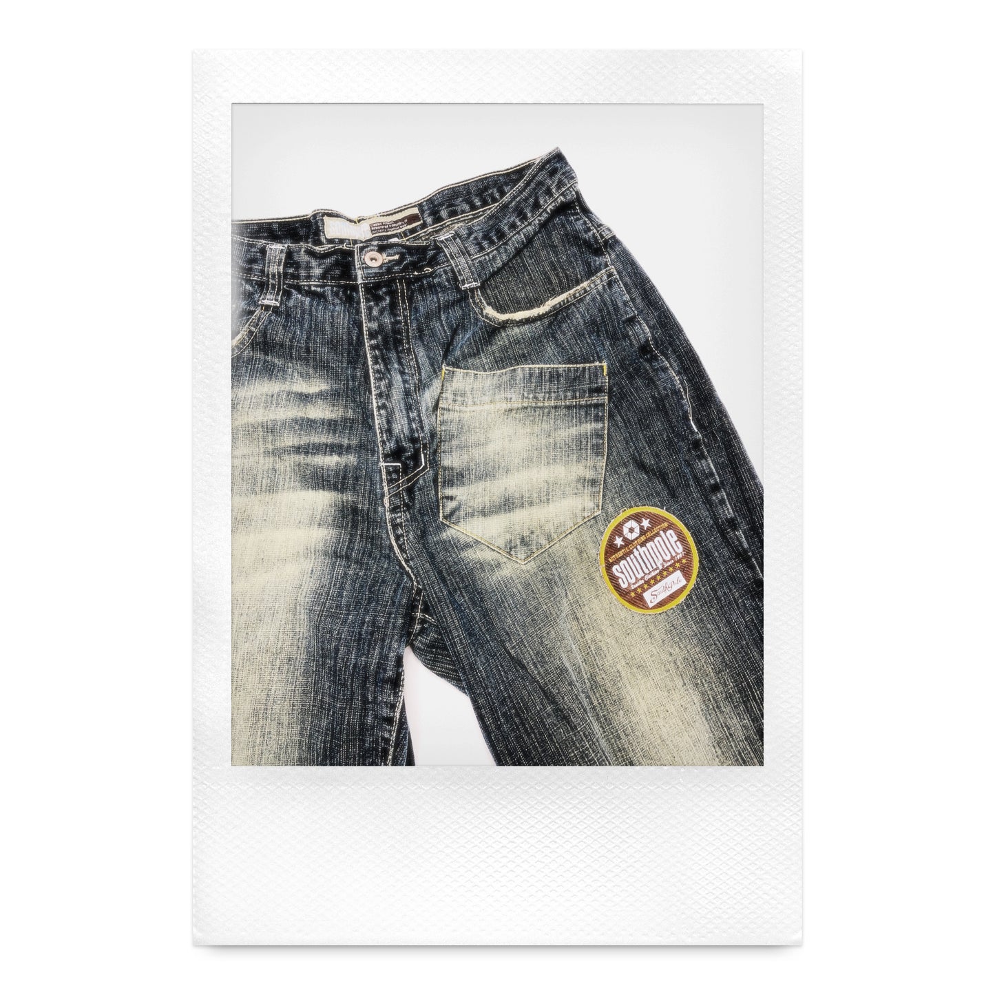 SOUTH POLE STRAIGHT LEG DIRTY WASH DENIMS