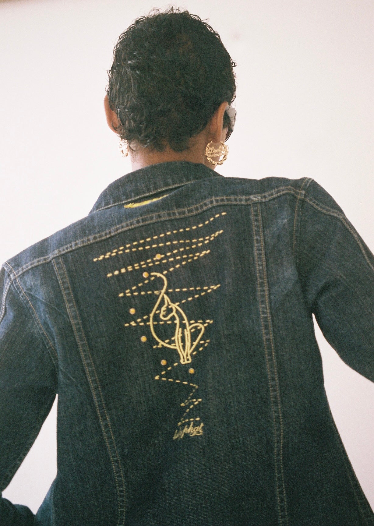 BABY PHAT WAIST DENIM JACKET